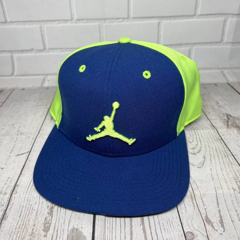 Air Jordan Jumpman Hat Snapback Cap Blue Green Men‎